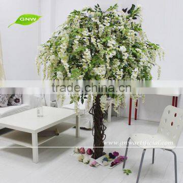 GNW BLS053-2 High quality wood trunk indoor wisteria decotive tree