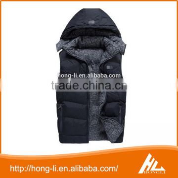 New style 100% polyester outdoor ultralight childern down vest for winter