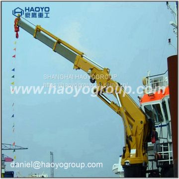 ABS/NK/BV/CCS Certified knuckle boom hydraulic marine crane