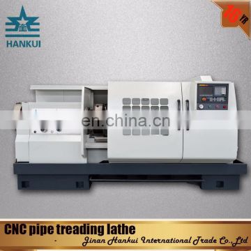 CNC Lathes Pipe Threading Double Chuck Machine