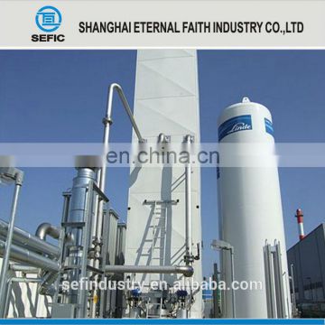 ASU SEFIC Air Gas Separation Plant Oxygen Product Plant Liquid Nitrogen Plant