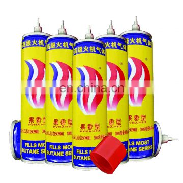 made in china price is the most favorable universal lighter gas refill  and purified lighter gas refill