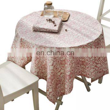 Factory price cheap Nordic puzzle style decorative square and round tablecloth