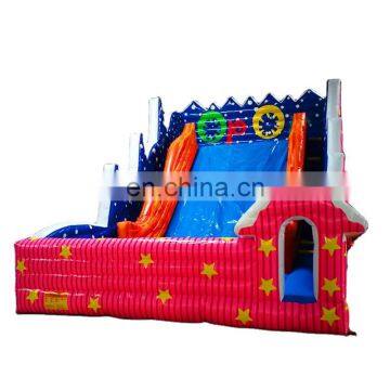Movable Music star sky theme inflatable party bounce slide for sale