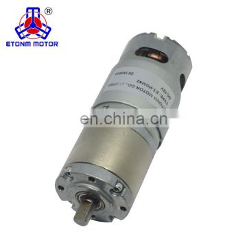 30nm torque dc motor 1000 rpm 12v dc motor with reduction gearbox