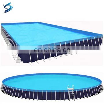Outdoor hot sale swimming pool metal frame swimming pool inflatable for kids and adults