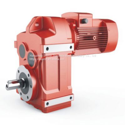 S Series High Torque Helical-Worm Gearbox with Torque Arm