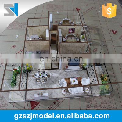 Interior model design ABS & Acrylic architectural maquette scale model maker