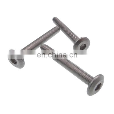 M4 stainless steel flat head bottom cutting self tapping screws