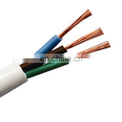 high quality 2*8 2*10 3*6 copper multi core pvc electrical wire refractory control cable