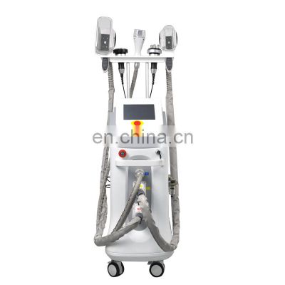Professional cryo machine 3 in 1 with double chin removal handle