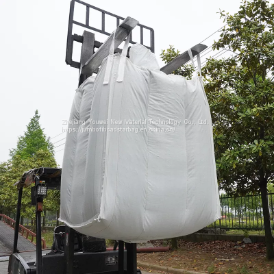 1000kgs 1.5 ton tubular U panel flexible intermediate bulk container bag jumbo sack FIBC ton bag ton tote bags branded bulk