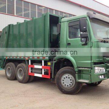 Sinotruk howo used compactor garbage trucks for sale