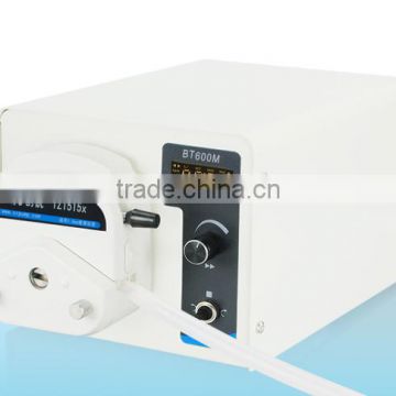 small double display flow control ultra-smooth peristaltic liquid transfer pump