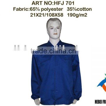 cotton blue work jacket