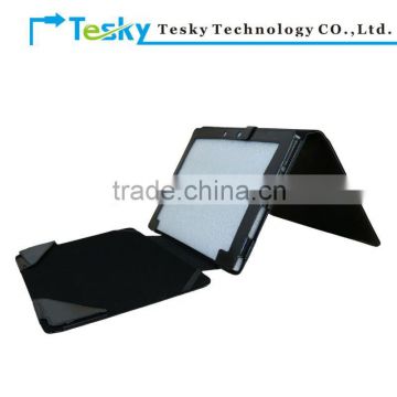 Black PU protective leather keyboard case cover for asus transformer pad infinity tf700 tf700t