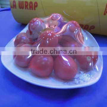 13 micron casting film pvc cling film for food wrap