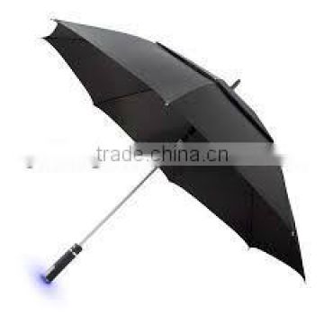 Top quality golf umbrella with air vent( Social Audit and BSCI factory)
