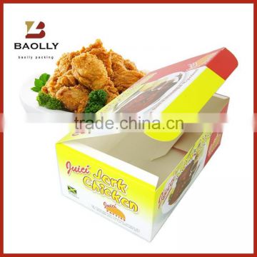 Top quality useful recyclable custom food grade fast food paper packaging