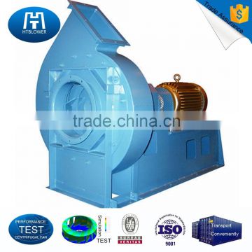 High pressure centrifugal fans and blowers of high efficient backwardly curved type