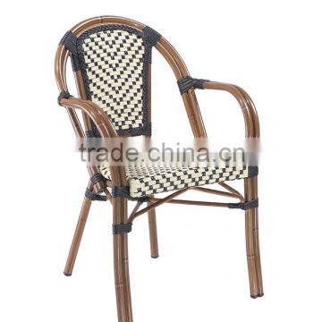 C034-DF High quality comfortable rattan outdoor restaurant chair