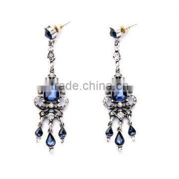 In stock 2016 Fashion Dangle Long Earring New Design Wholesale High quality Jewelry SKC1576