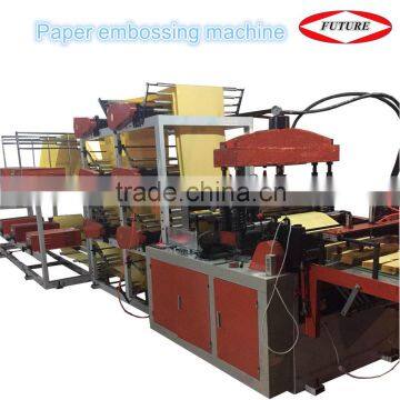 Paper embossing machine for sale