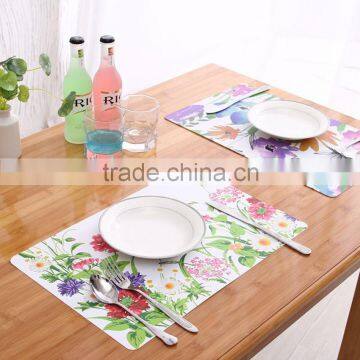 flowers family lovers couple style pp table mat for decoration placemat table mats for lover