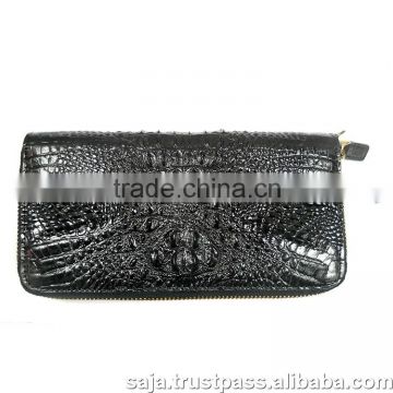 Crocodile leather wallet for women SWCRW-030