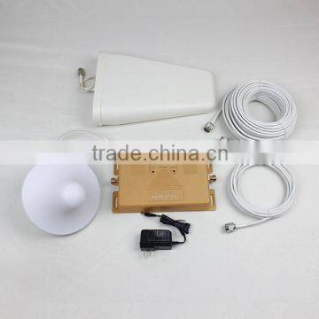 900&2100mhz,70dBi signal booster, GSM/3G cellular signal repeater,350m2 coverage