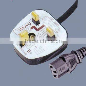 UK power cord Y006/IEC320-C13