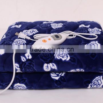Flannel electric Heated underblanket 120*160CM full size, Flannel + Spray Bond + Polyester