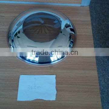 24cm 201 stainless steel glass lids high height dome bottom shine