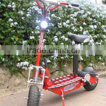 New electric scooter with aluminium deck and light kenda tyre