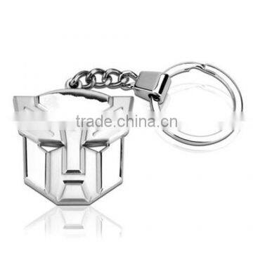 fashion attractive mask design charm keychain, stainless steel charm keychain