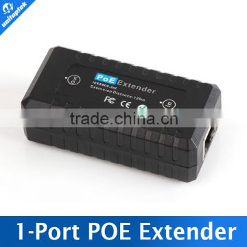 New Arrival 13W Max IEEE802.3af Input/Output Single 1 Channel 1-Port PoE Extender Max Transmission 120M Distance                        
                                                Quality Choice