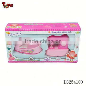 electronic sewing machine and iron toy