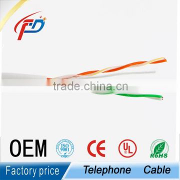 Factory Hot-sale 1~100pair 0.50mm copper condunctor Telephone Cable