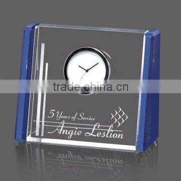 Latest Design crystal desktop clock