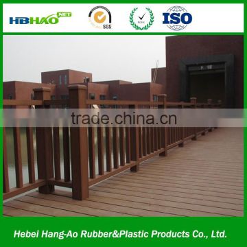 waterproof outdoor co-extrusion wpc decking/wood plastic composite