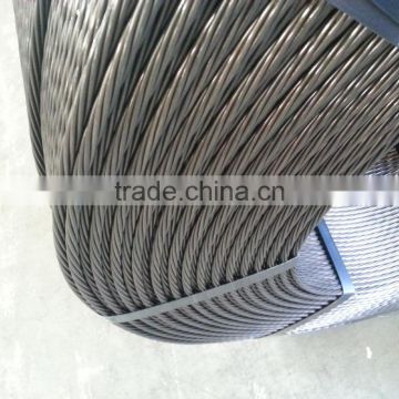PC wire prestressed concrete steel wire for building trusses, pc wire, high-way bridges used spiral ribs pc wire