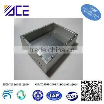 Customized polished deep drawing stainless steel box