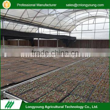 High quality plants agriculture greenhouse movable rolling bench