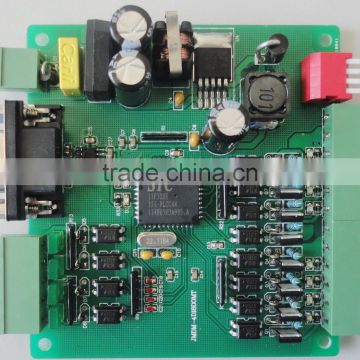 JMDM professional stable and reliable autogate control board with 4 channels input and 8 channels transistor output