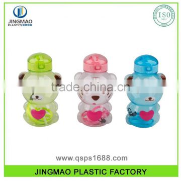 Animal Shape Cute Colorful Plastic Water Bottle