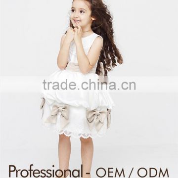 snow white style dress girl bowknot party dress performance clothing custom wedding dress suit