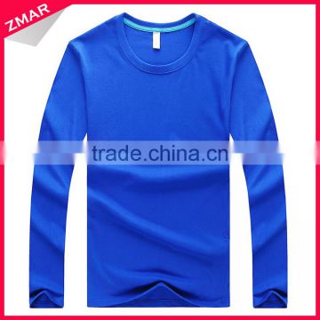 China manufacturer wholesale blank cheap men long sleeve t-shirts