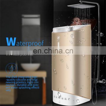 2017 new liquid hand wash raw material waterproof bluetooth speaker automatic soap dispenser