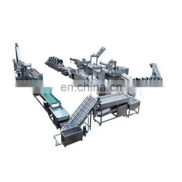 Potato Flakes Maker Equipment Semi-automatic Fries production line small scale potato chips machine