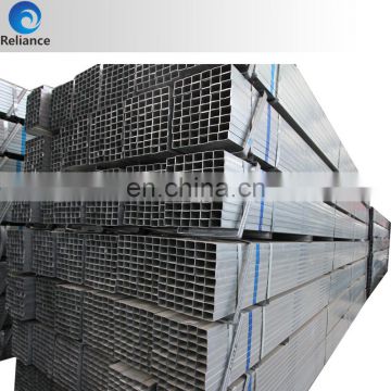 Used for machinery parts erw steel thin wall galvanized pipe
